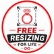 Free Resizing for Life