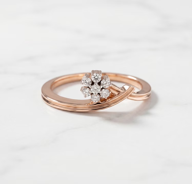 Flores Diamond Ring