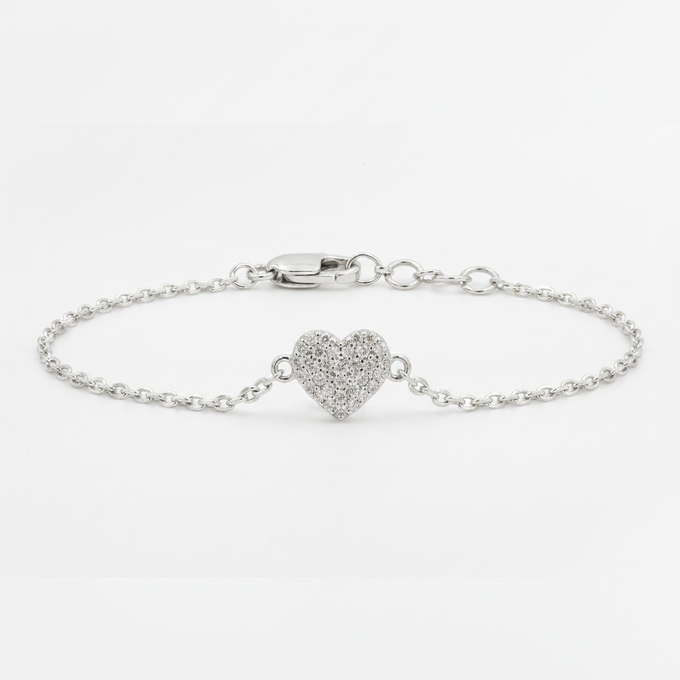 Heart Cluster Bracelet