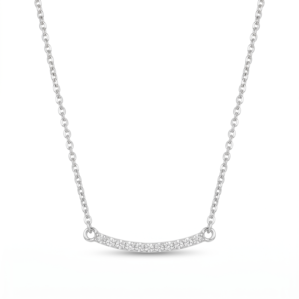 Bowline Arc Necklace