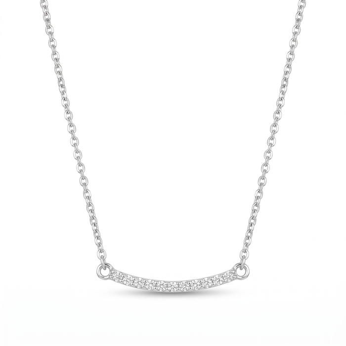 Bowline Arc Necklace